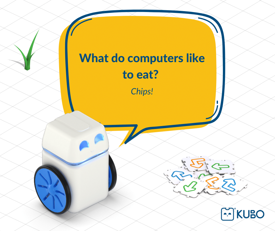 What do computers like to eat? Chips!