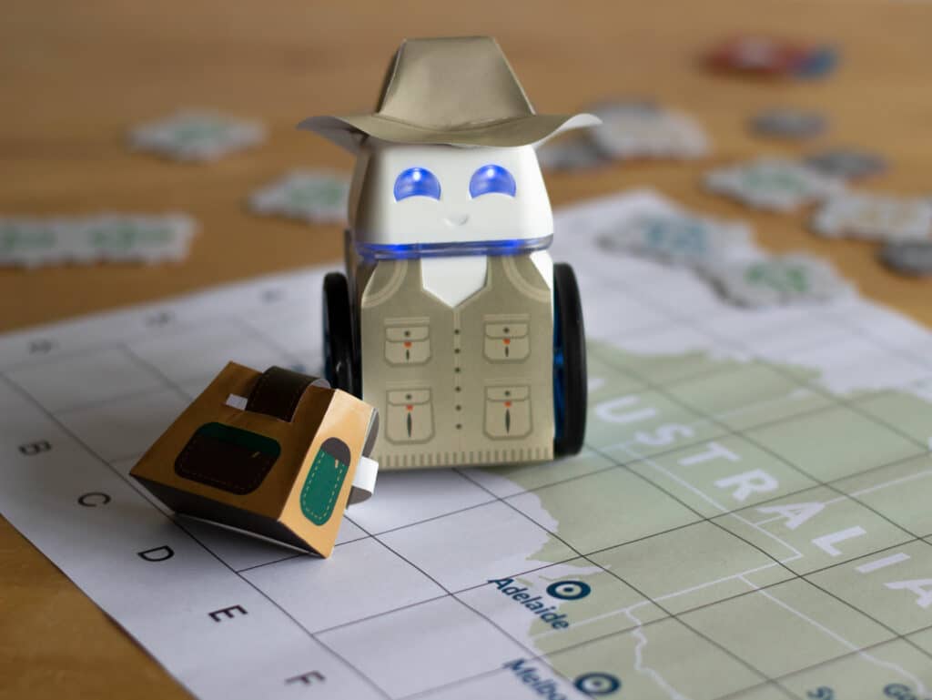 A STEM coding robot for K-5